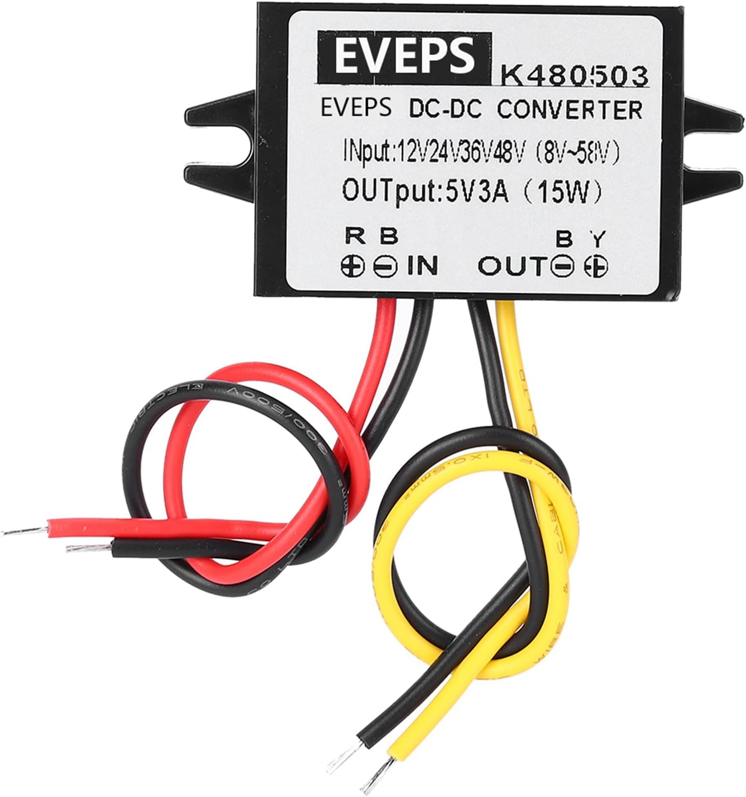 Convertidor DC-DC Reductor 36V-72V A 24V 10A 240W PFM – Módulo Para Moto Eléctrica, Ventilador, Alto Voltaje