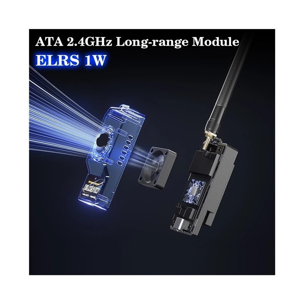 Moduł dalekiego zasięgu ATA 2,4 GHz ELRS 1W pasuje do drona T16D T12D FPV
