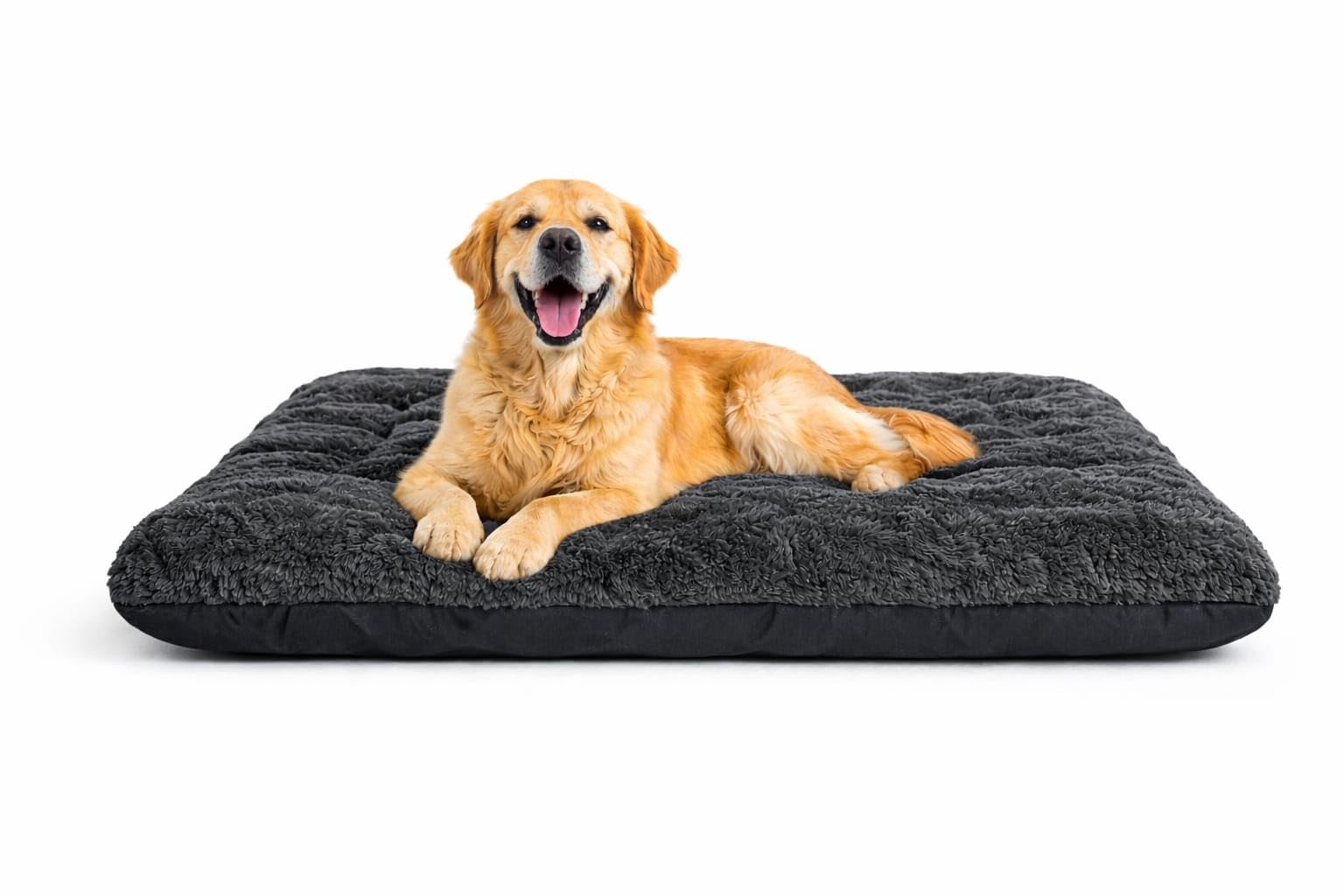 Reversible Waterproof Dog Bed Mattress for Large & Giant Dogs (150 x 105 x 12 cm) – XXL Thick Cushion Pet Bed | Washable Anti-Slip Mat (Black -2XL)-image-40