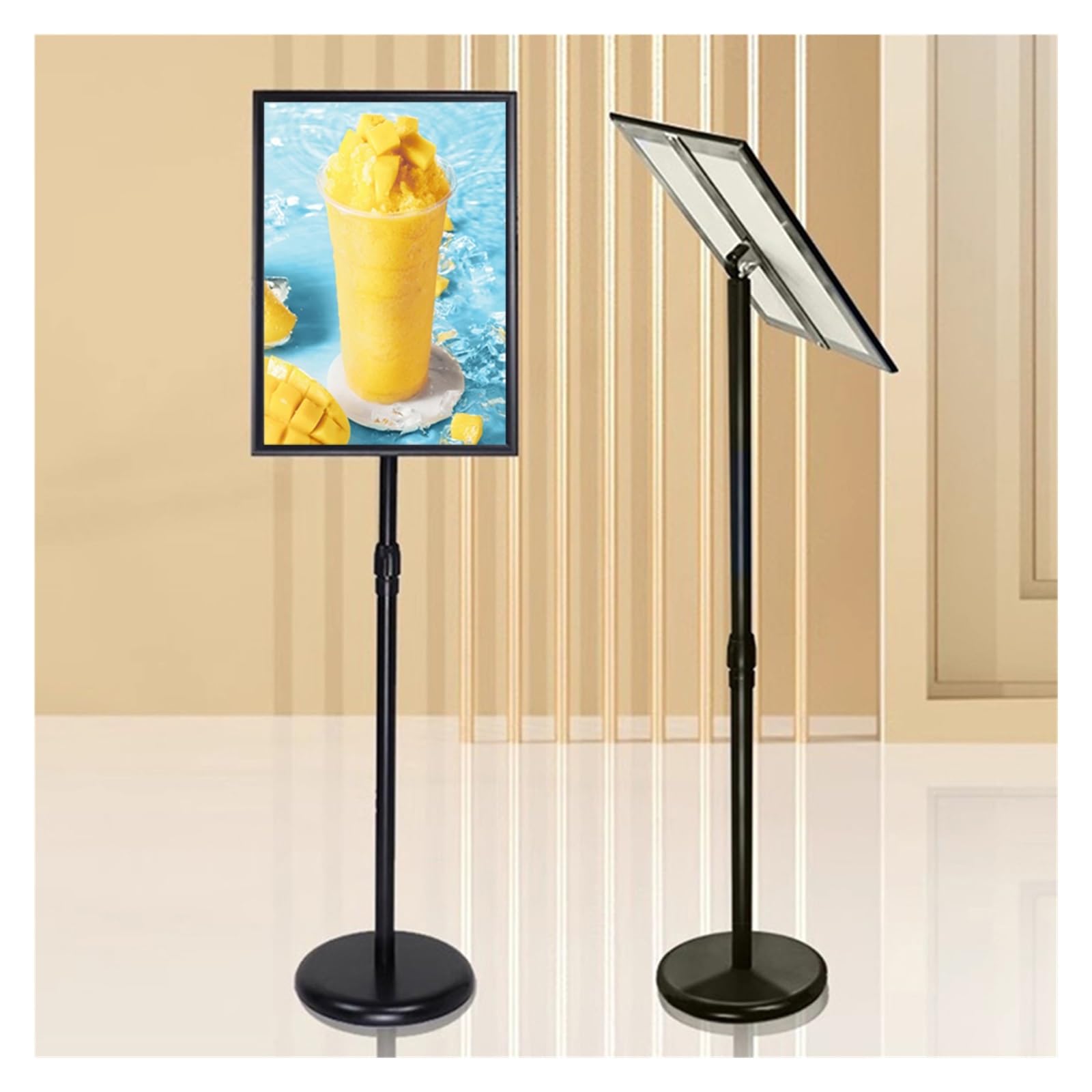 Soporte para carteles A2, A3, A4, duradero, para señalización al aire libre, menú, restaurante, carteles, soporte versátil para promociones