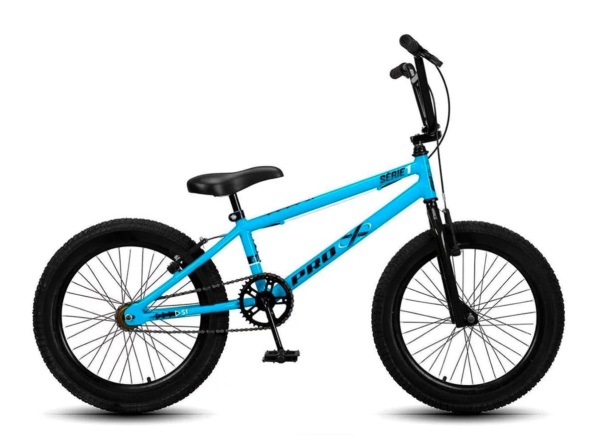 Bike Aro 20 Infantil BMX PRO X S1 sem Marchas Masculina Freio V