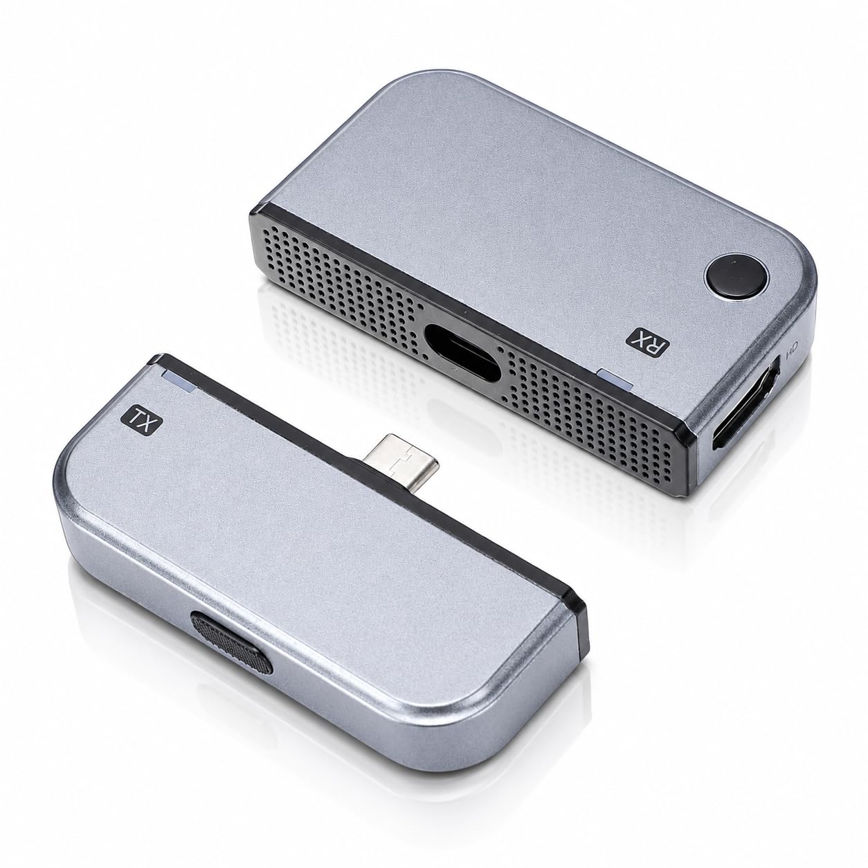 Diyeeni Type-C Wireless HDMI Transmitter and Receiver, 50M/165FT, Ultra 4K Decode Input 1080P@60Hz Output, Plug&Play 5G+2.4G Adapter for Phone, Laptop, Tablet, PC to TV, Projector-image-34