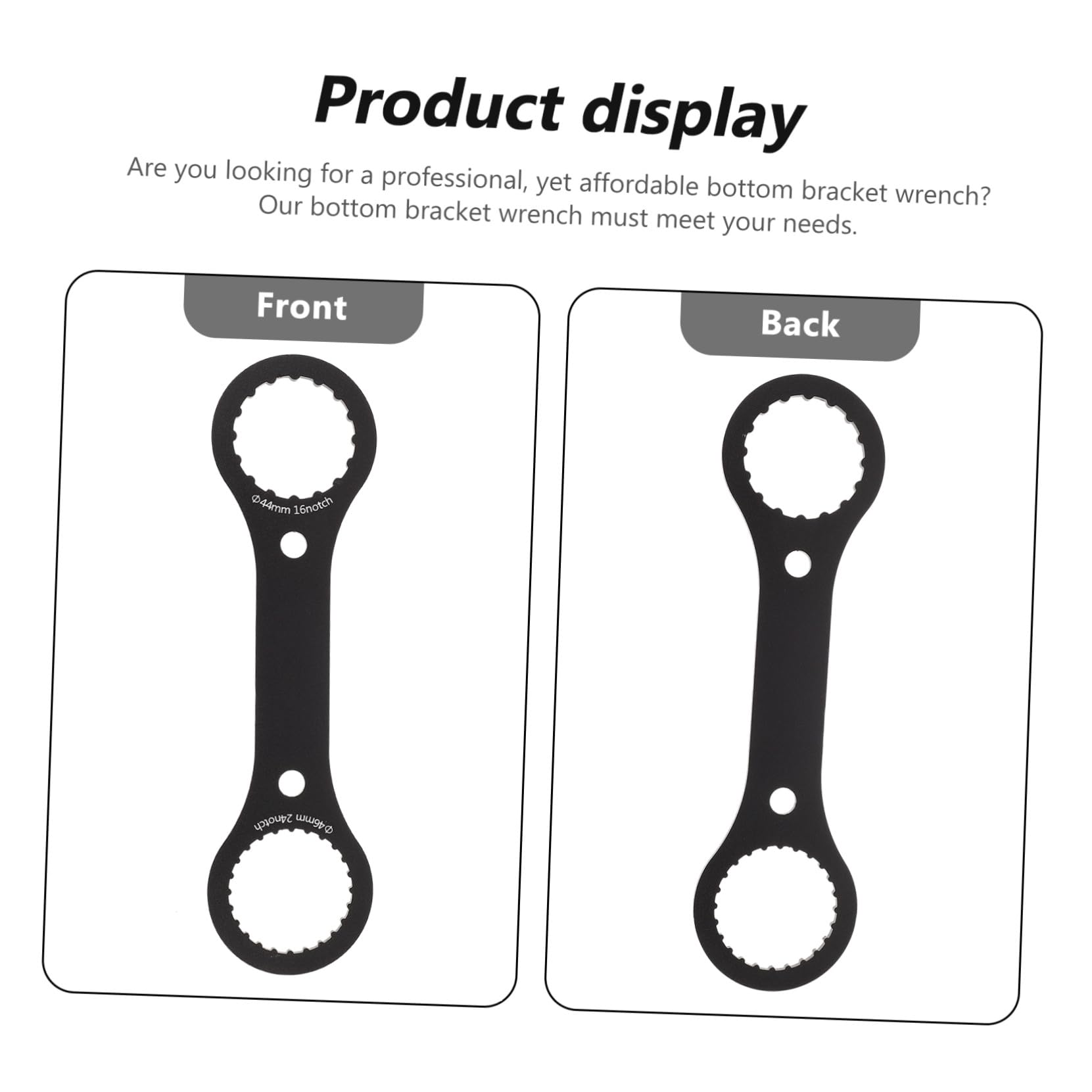 Supvox 5St Fahrradschlüssel reparaturset fahrrad bike tool Blitzrad Fahrrad-Reparatur-Werkzeugsatz Pedale Fahrrad Achsschlüssel Werkzeug Kurbelgarnitur-Entferner Aluminiumlegierung Black