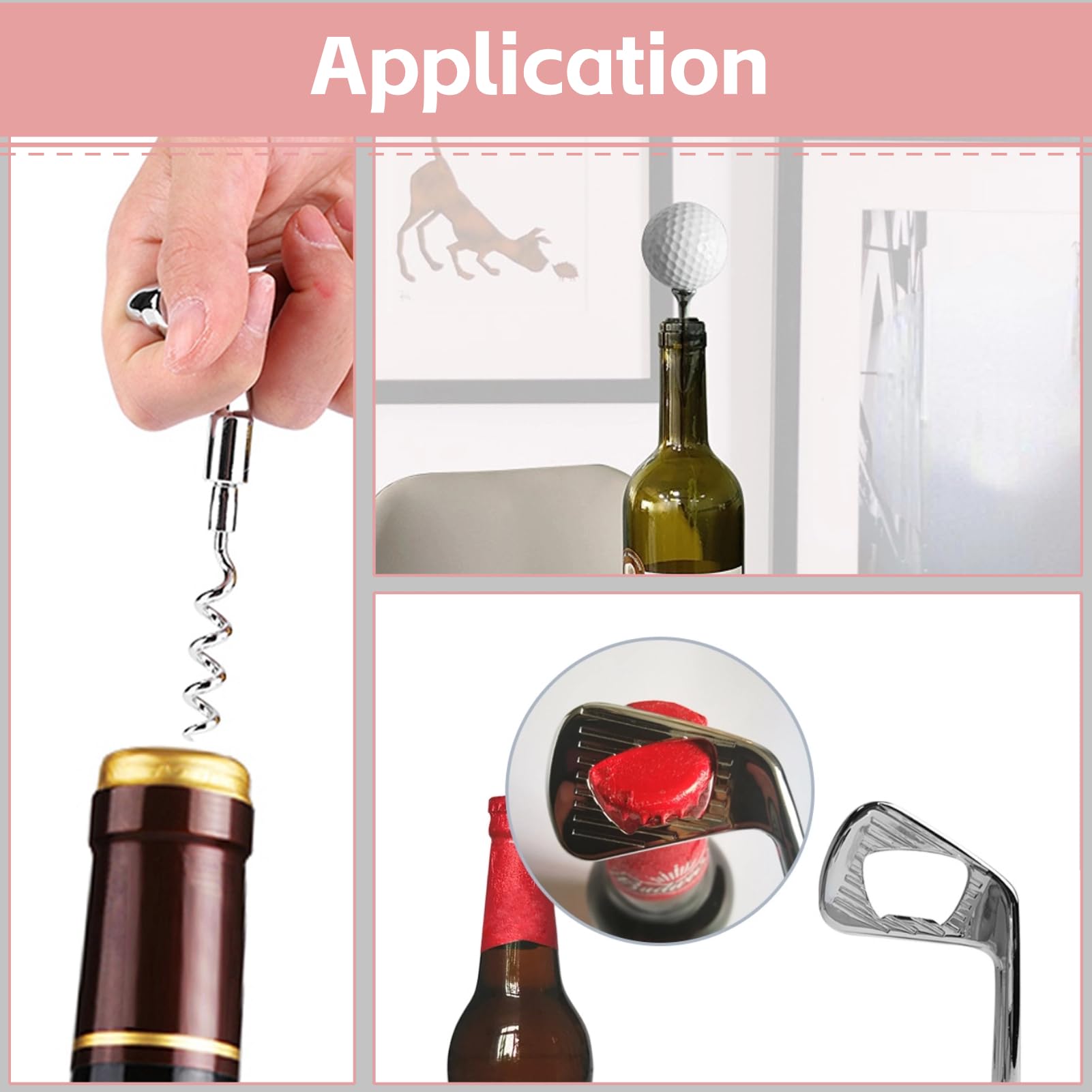 Cavatappi A Forma Di Pipistrello OTOTO - Divertente E Funzionale Per Vino E Birra, Regalo Halloween - Foto 6