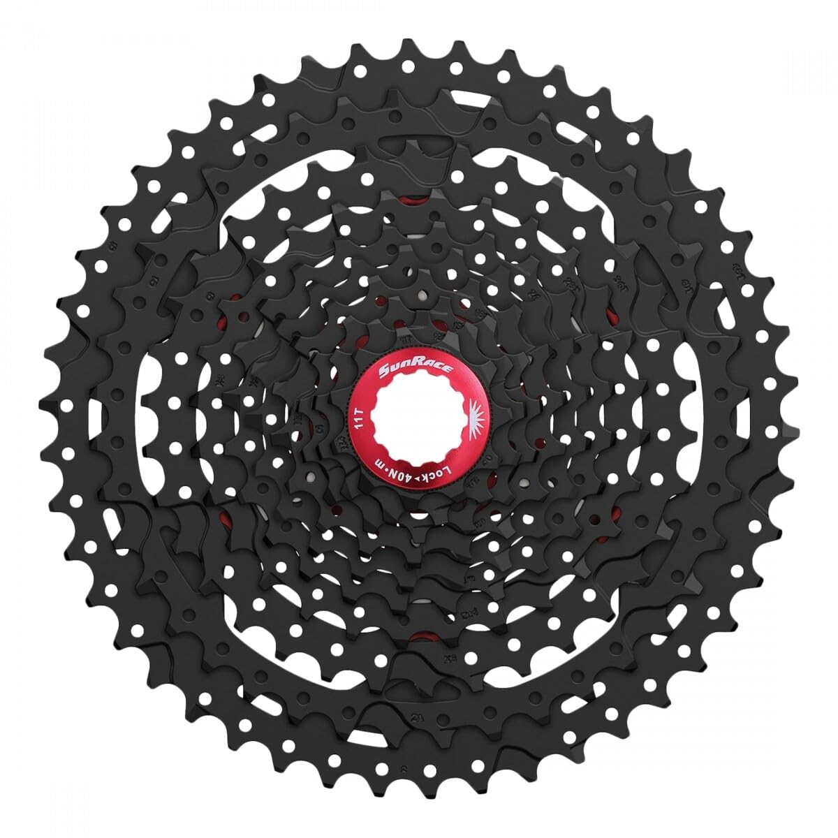 Amazon.com : FH CASS SUNRACE CSMS2 11-46 BK 10s : Sports & Outdoors
