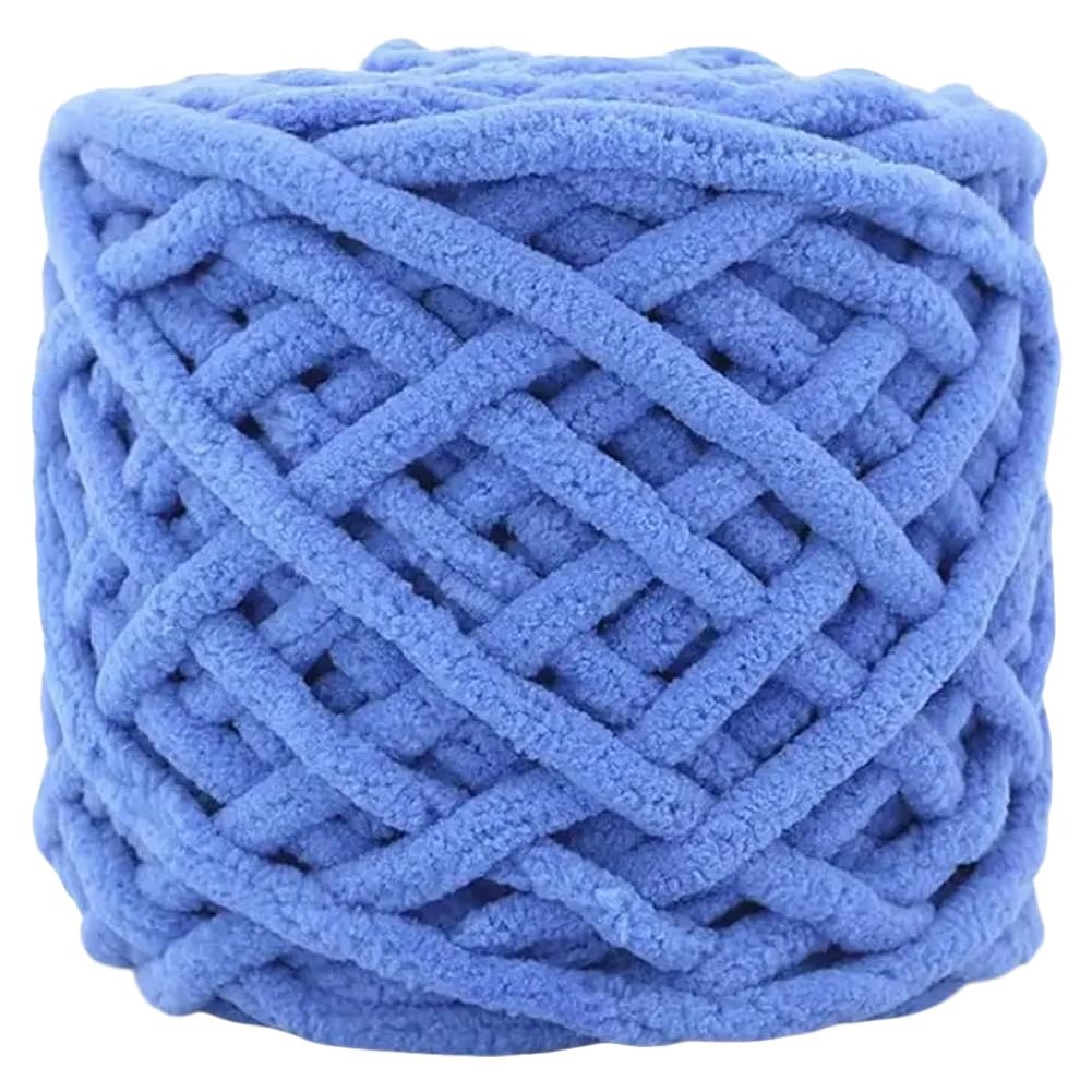 Hilo para crochet suave en proyectos de mantas de salon y hogar