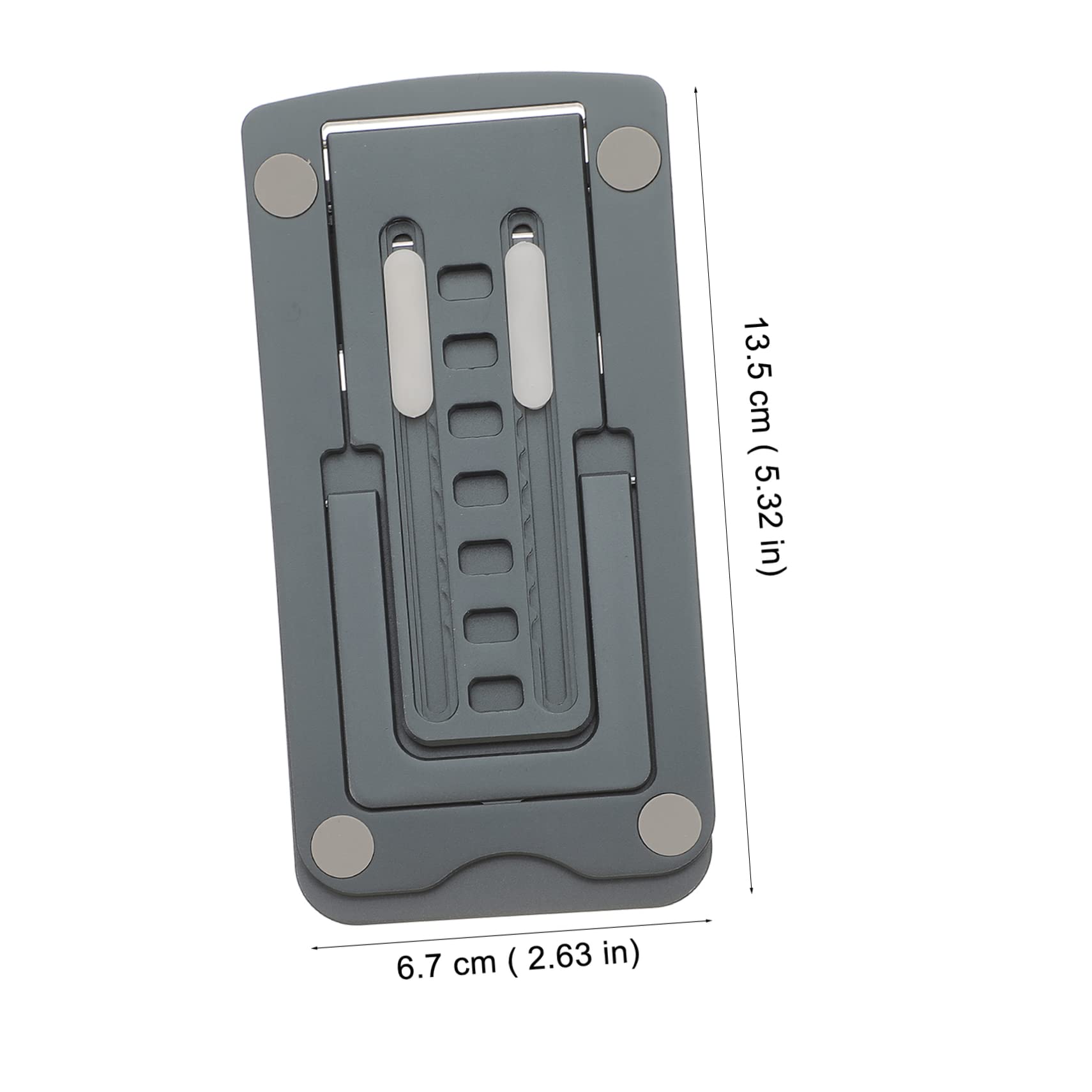 Gatuida 3 Piezas Soporte para Teléfono De Aluminio Soporte De Celular para Escritorio Soporte para Celular Soporte De Teléfono De Mesa Aleación De Aluminio Oficina El Perezoso Ajustable
