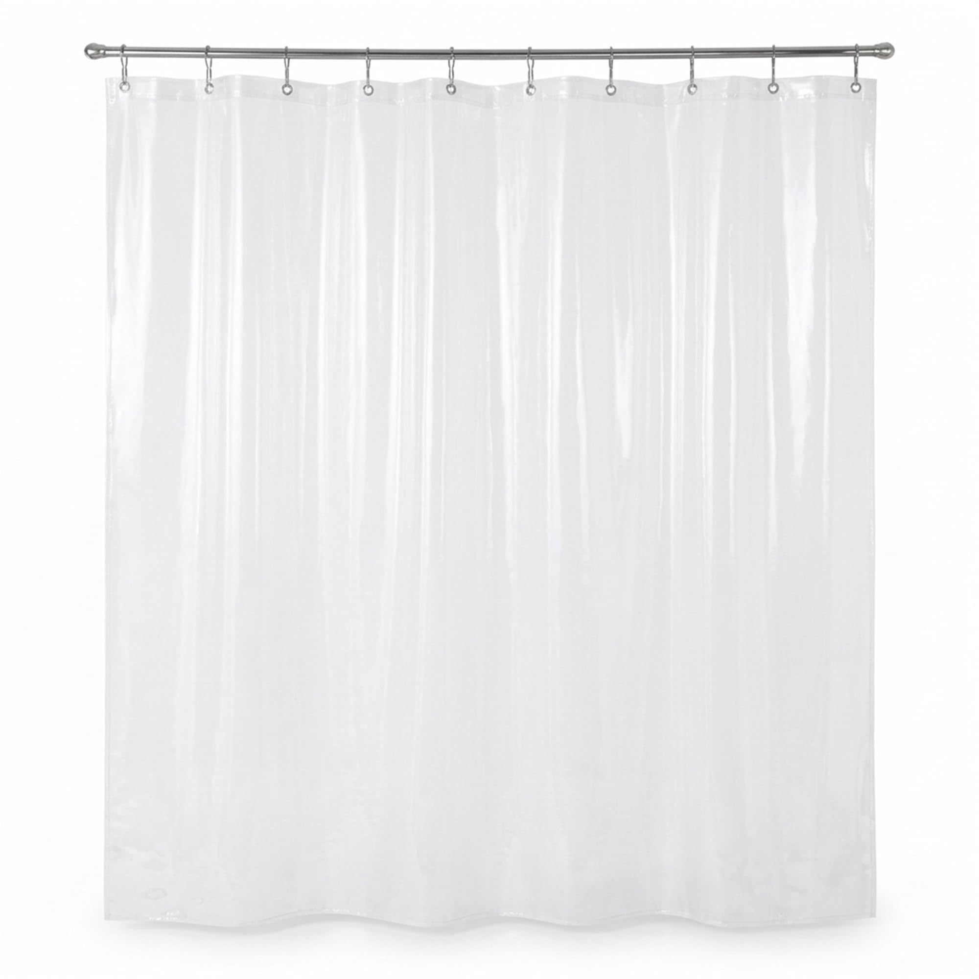 Epica Strongest Mildew Resistant Shower Curtain Liner on The Market, Vinyl, x 72 Inches