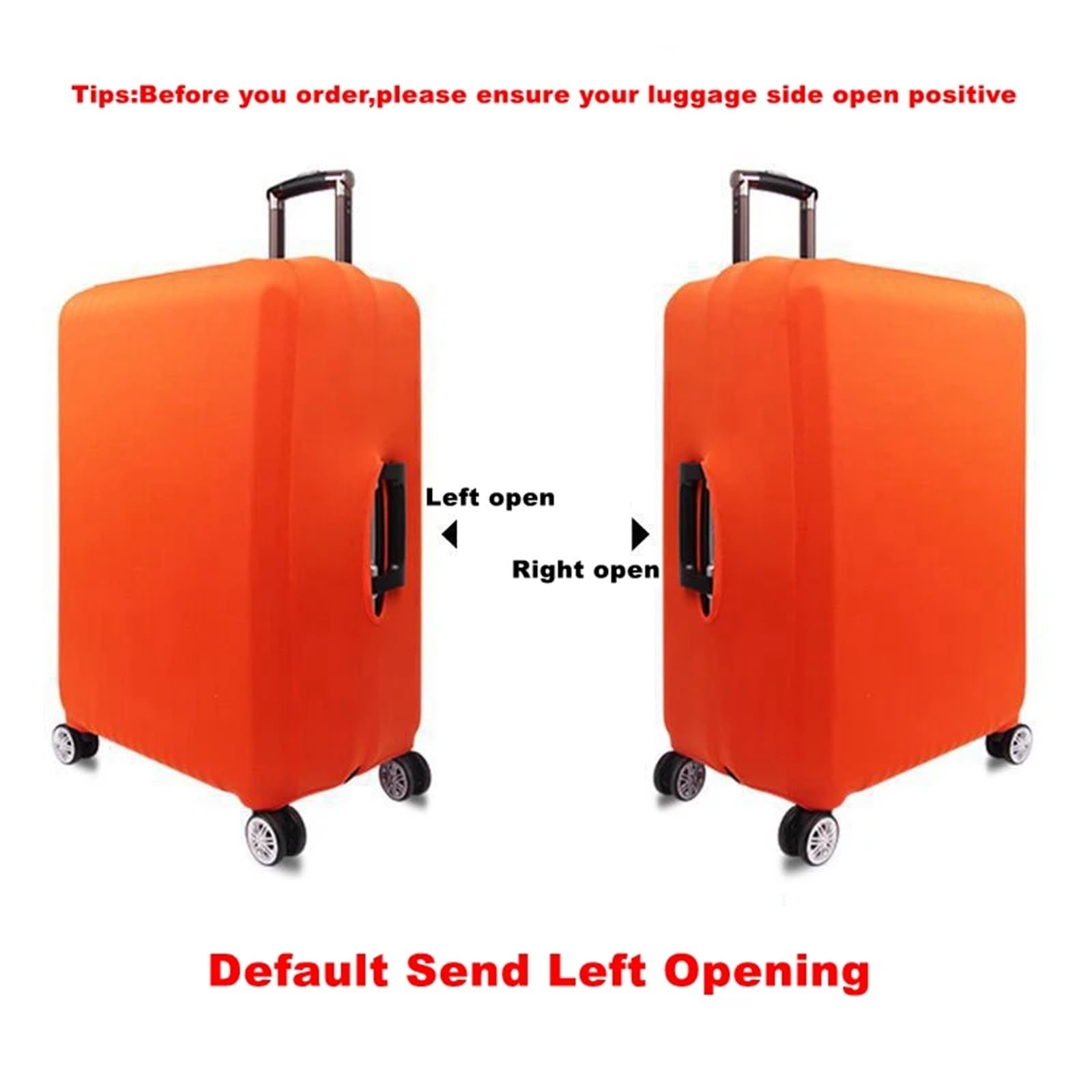 2pcs di Spessore Elastico Solido Bagagli Copertura Protettiva Vestito Con Cerniera for 18-32 pollici Borsa Valigia Coperture Trolley per Esterno(Purple,S 18-21 inch)