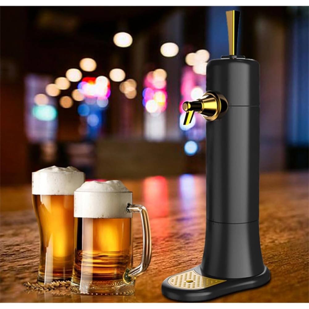 Dispensador de Cerveza de Barril, Refrigerador para Barriles de Cerveza, Dispensador de Cerveza de Barril, Dispensador de Cerveza Estilo Bar Doméstico, Mini Refrigerador de Cerveza