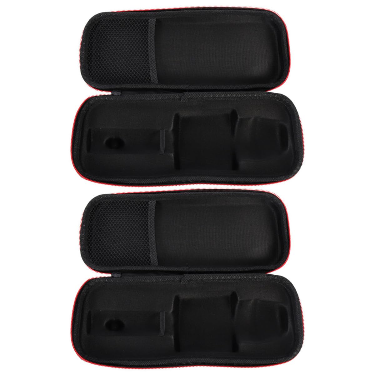 2piezas Estuche Portátil para Micrófono de Mano con Cremallera Bolsa Ligera de Eva para Almacenamiento y Protección Viajes Resistente Golpes y Polvo para Micrófonos Inalámbricos