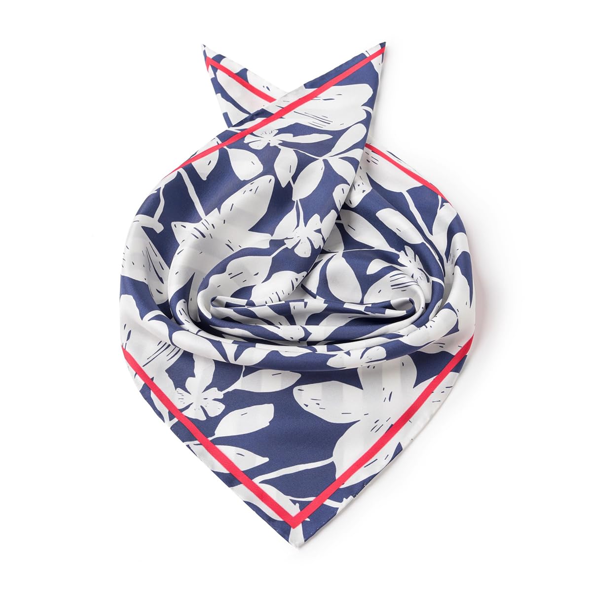 XUYUZUAU Men 100 Silk Twill Square Scarf 26