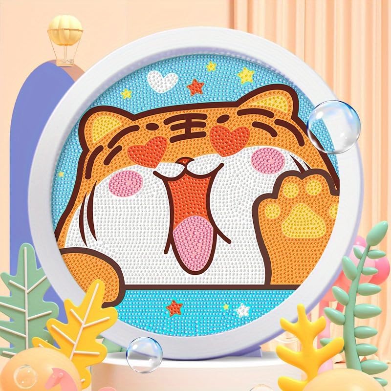 See full amazon price history chart for Cots and Cuddles 2pc DIY Diamond Painting Kit with Round Wooden Frame for Kids Age 4 5 6 Art and Craft Activity (Tiger & Dino) Cots and Cuddles 2pc DIY Diamond Painting Kit with Round Wooden Frame for Kids Age 4 5 6 Art and Craft Activity (Tiger & Dino) (B0D3M3Q3JJ) Amazon Price History, Amazon Price Tracker