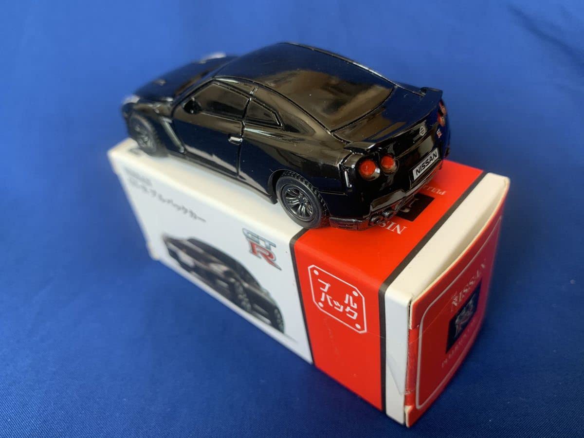 Amazon | プルバックカー◇NISSAN 日産 GT-R 黒 ◇ | ミニカー・ダイ