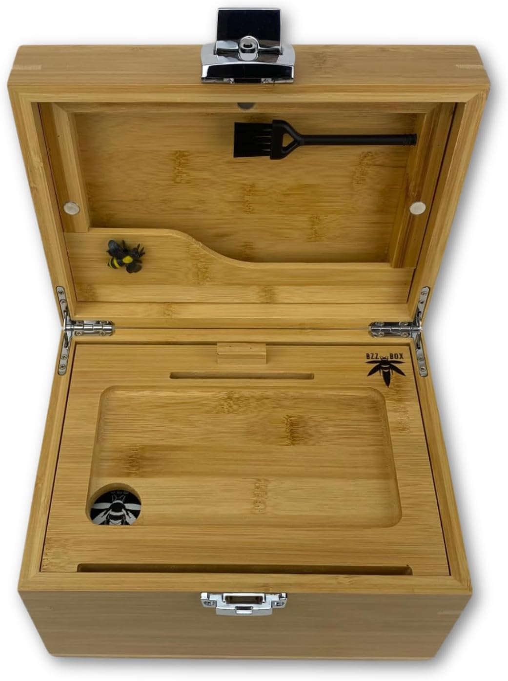 Amazon.com: BzzBox Decorative OG Storage Box - Light Bamboo