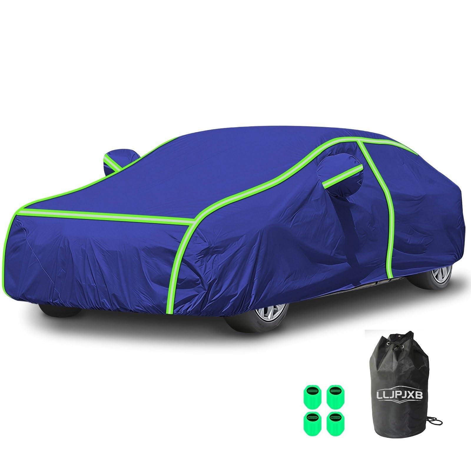 Housse de Voiture pour Dacia Duster Pro|Bâche de Voiture Toutes Saisons en Tissu Oxford,résistante Pluie,Neige,aux UV et poussière,équipée d'une Corde Coupe-Vent