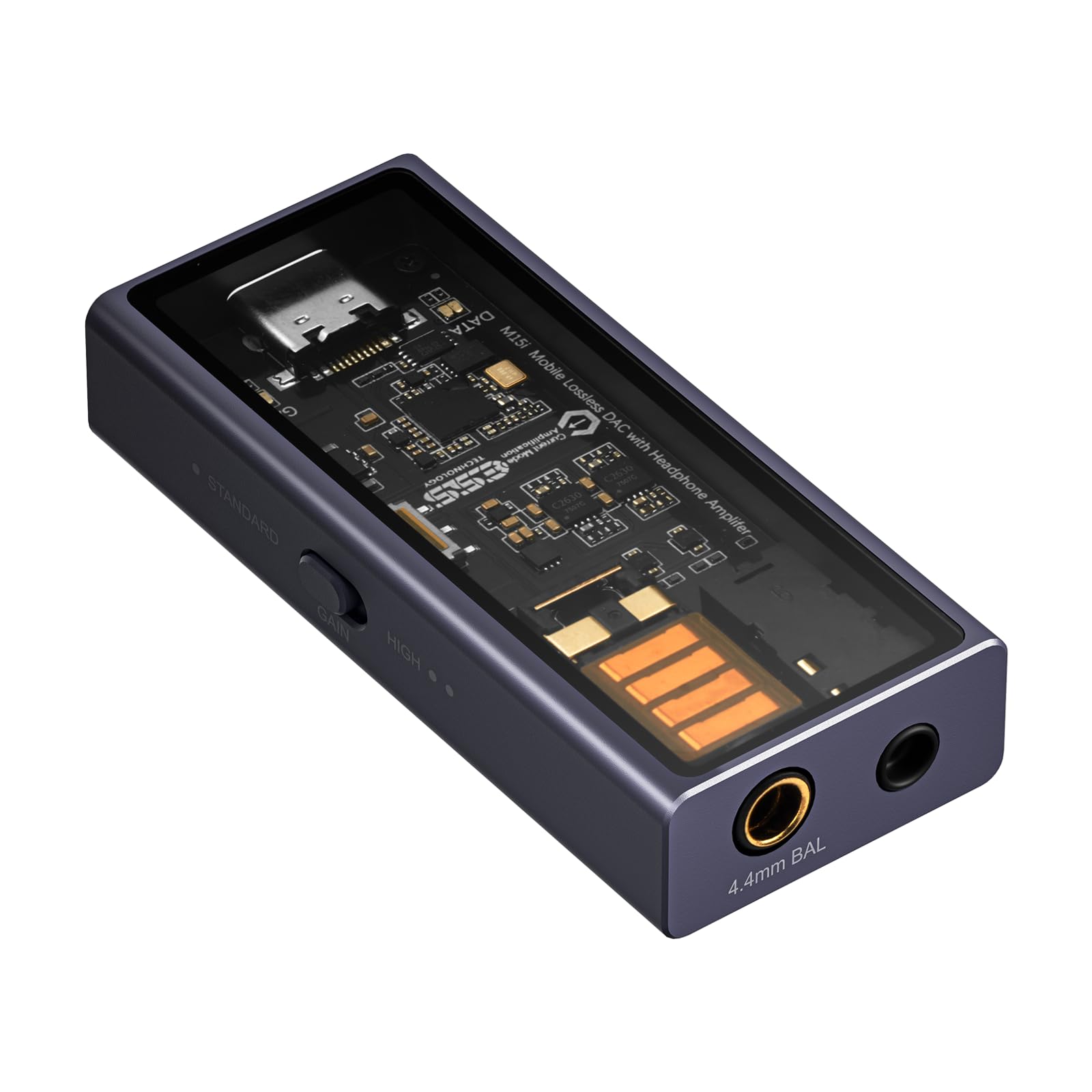 Questyle M15C Headphone Amplifier Portable USB DAC Amps 32Bit/384kHz DSD256 Decoder With 4.4mm And 3.5mm Dual Outputs High - 44 - View #2