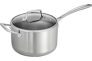 Tramontina 4 Qt Covered Sauce Pan Tri-Ply Clad