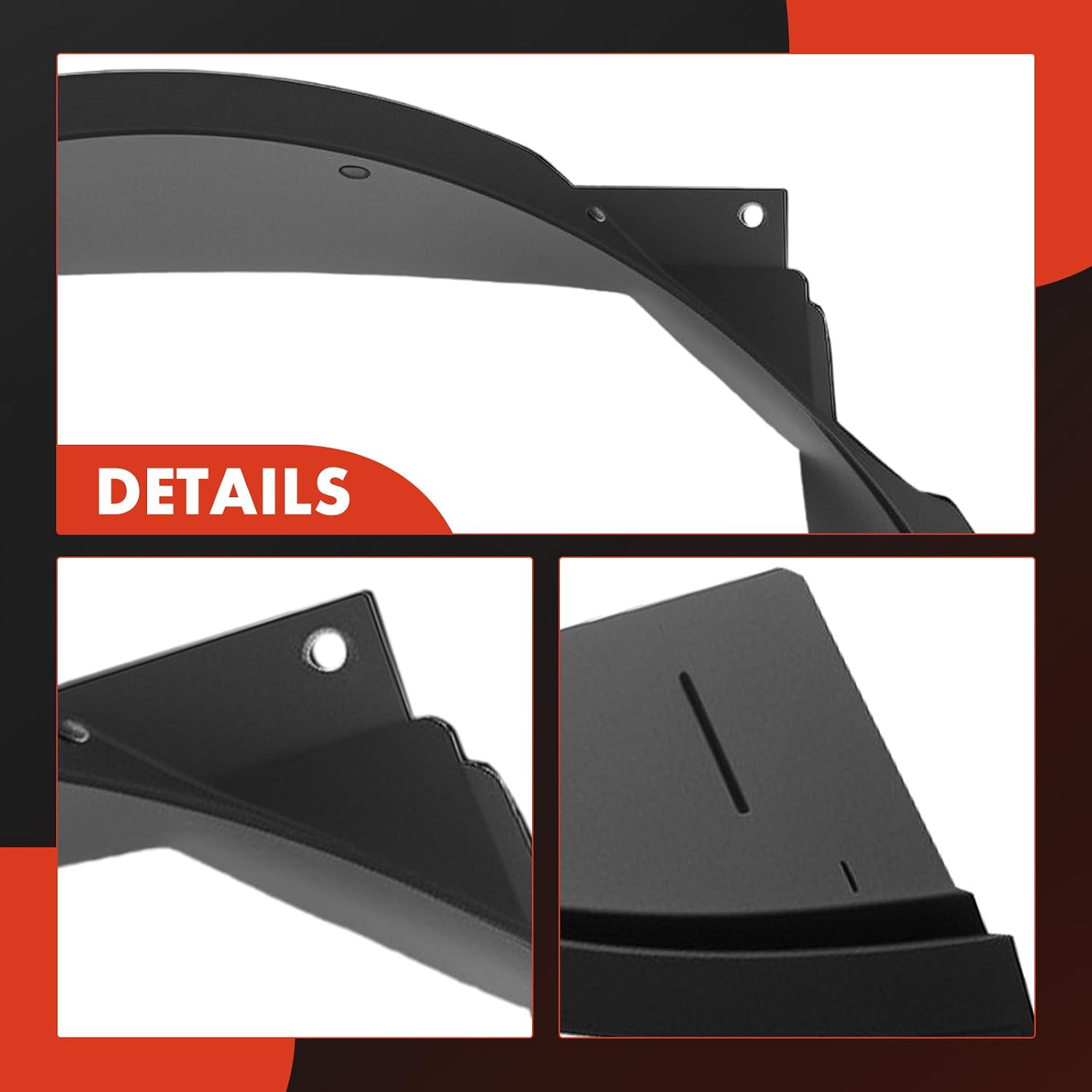 A-Premium Lower Engine Radiator Cooling Fan Shroud Compatible with Chevrolet C1500 C2500 K1500 K2500 1988-1993 & GMC C1500 C2500 K1500 K2500 1988-1993, 4.3L