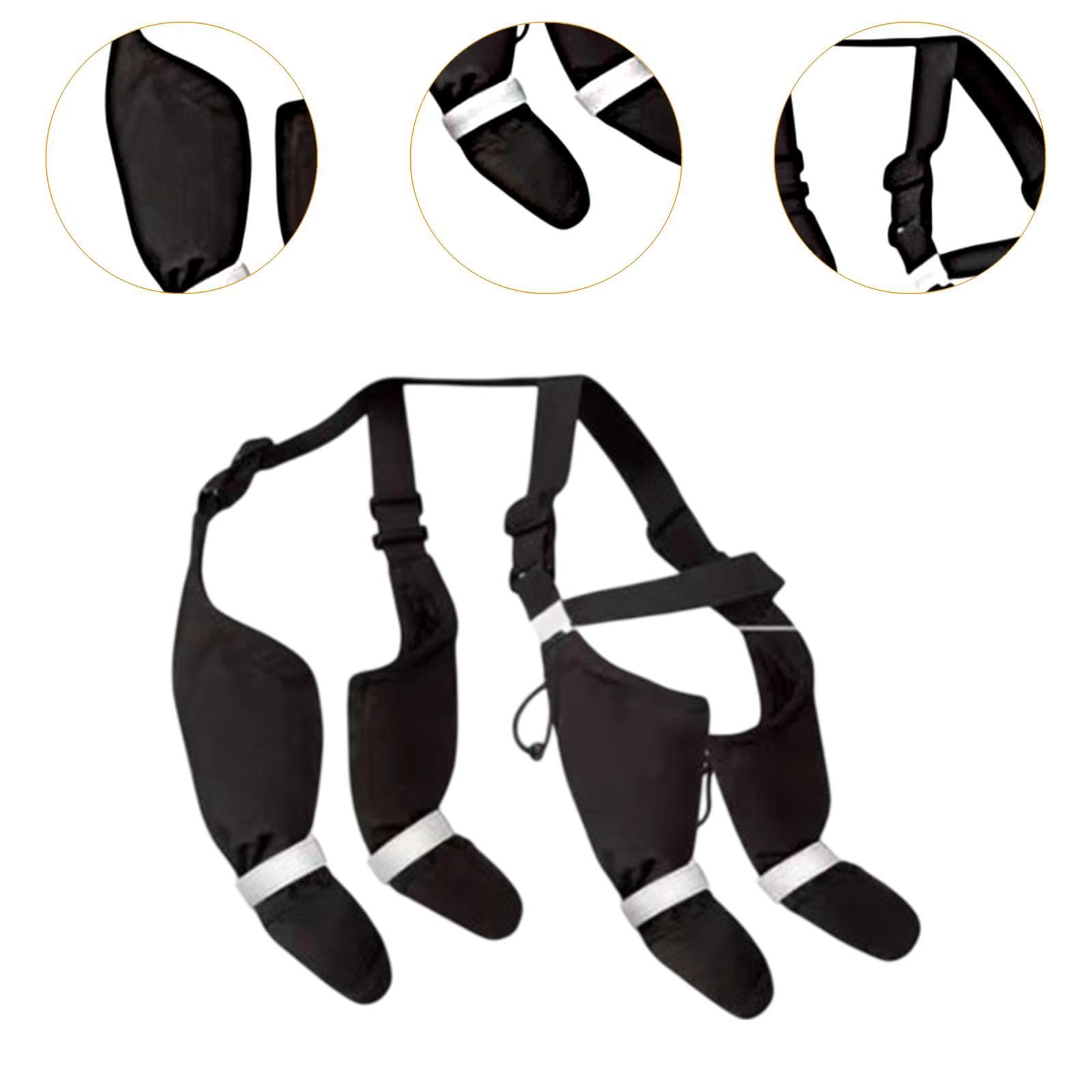 Chaussures pour Chien avec Brides, Protection des Pattes par Mauvais Temps, XXL