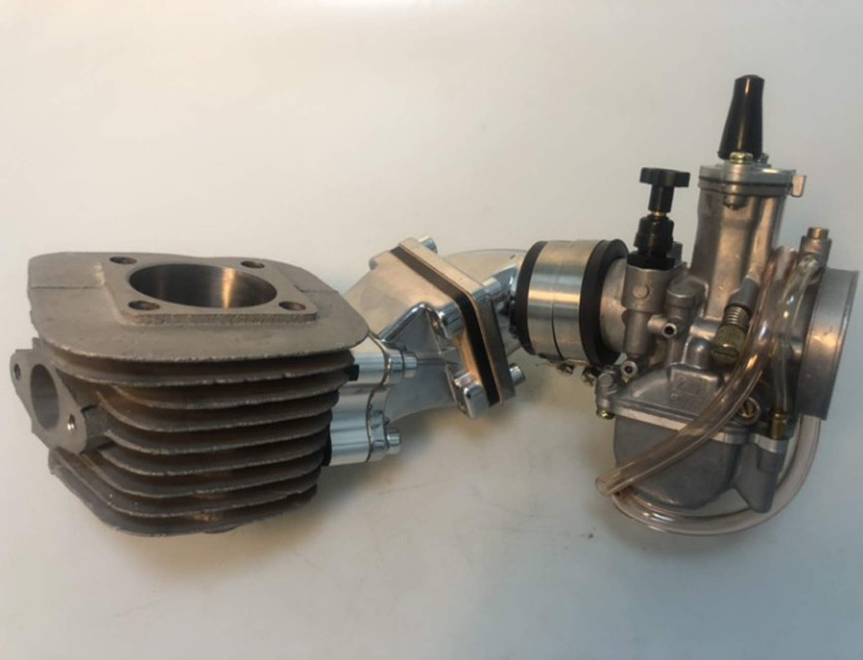 Buy Dio reed valve,cylinder setup, carburetor, machined block 48cc 66cc