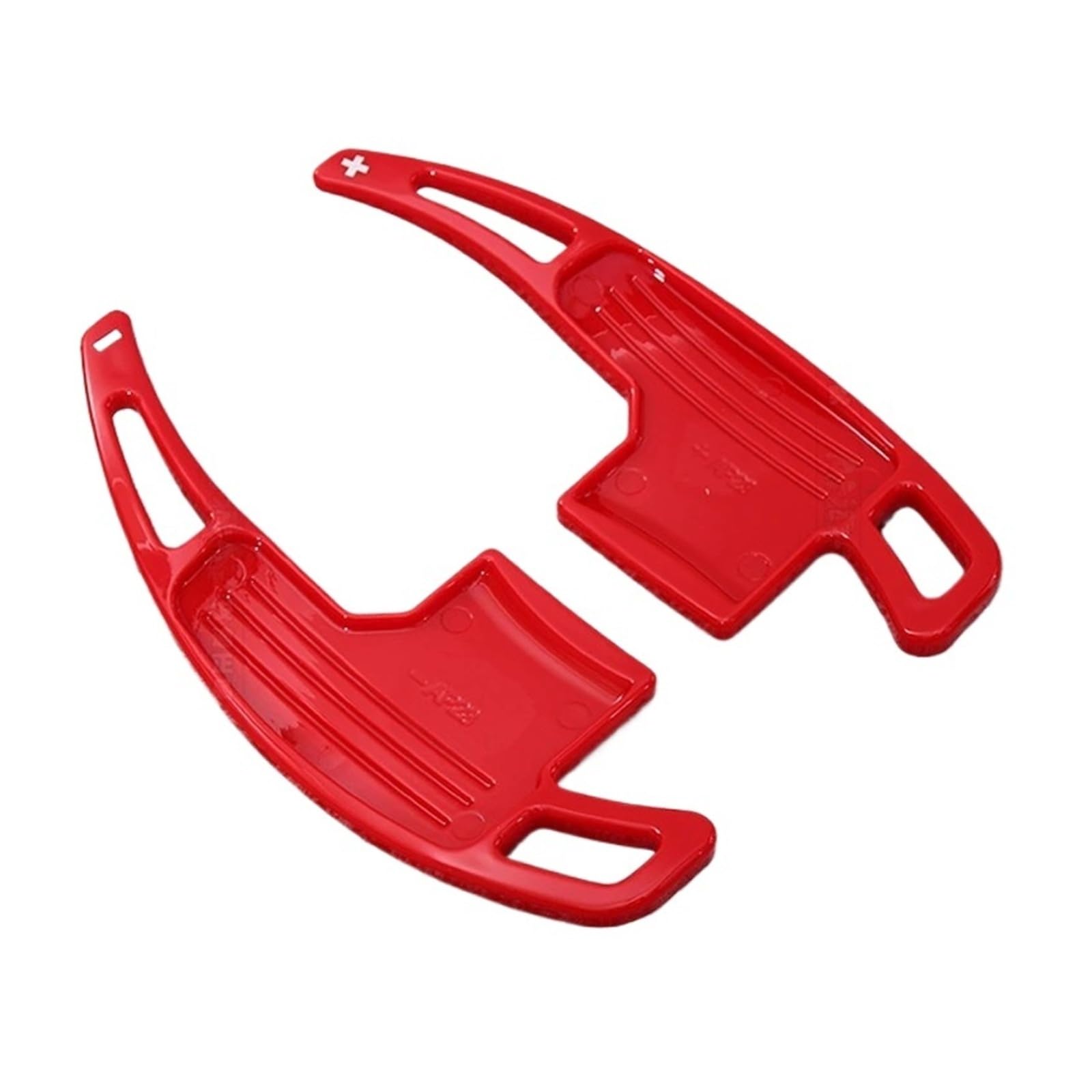 Zhangzhengyao Red Car Steering Wheel Shifter Paddle For Mustang 2015 2016 2017 2018 2019 Car Steering Wheel Shift Paddles Extension Shifters(Red)