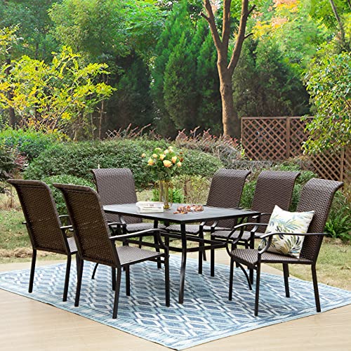Best 7 Piece Outdoor Dining Sets With Umbrella Hole of 2023