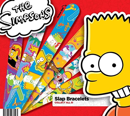 The Simpsons Slap Bracelets NEW Party Favors 12 count