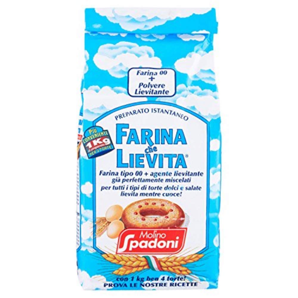 Molino Spadoni Farina che Lievita Self Rising Flour 1kg 35.27oz