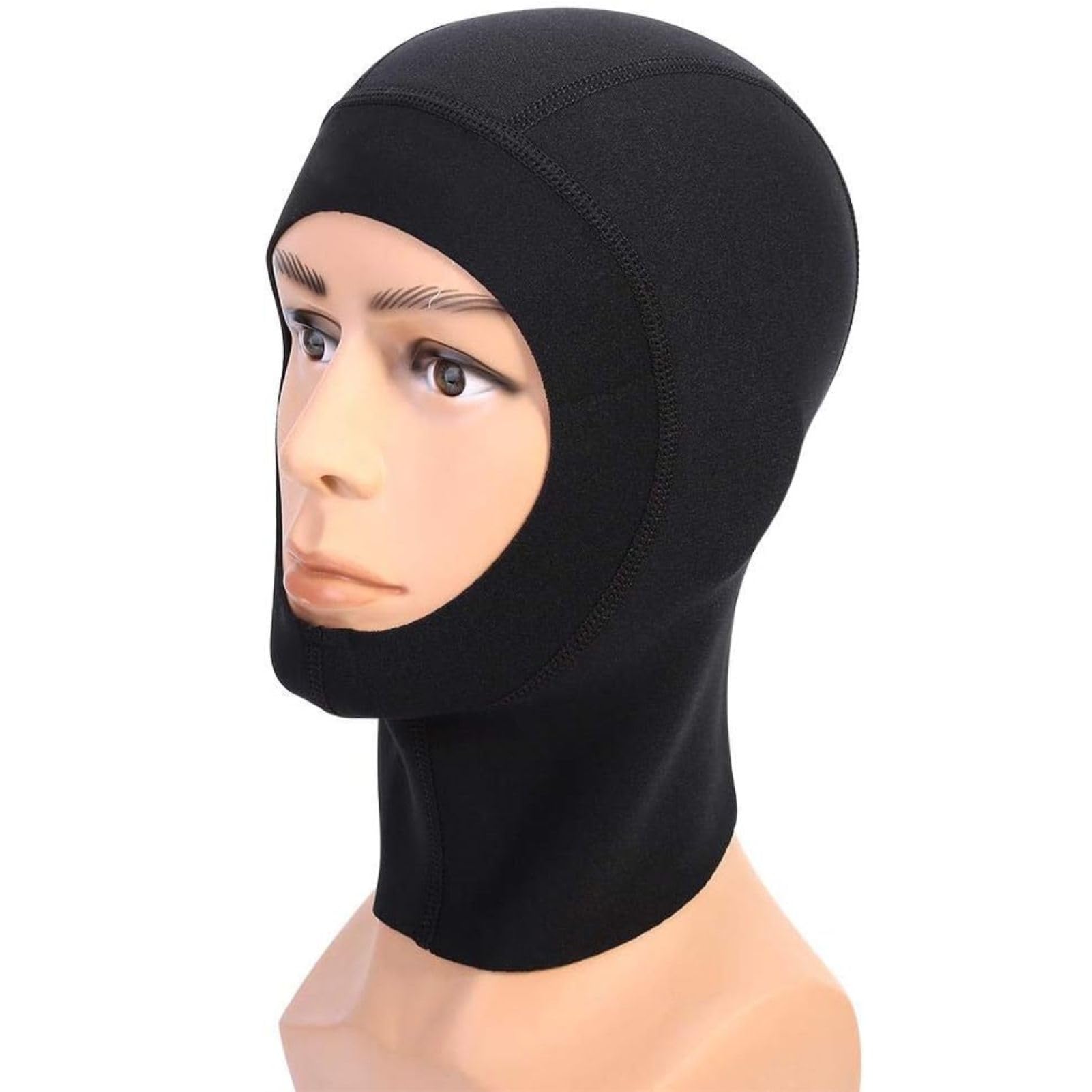 VIFER Czapka do nurkowania 1 mm/3 mm neoprenowa czapka do nurkowania z neoprenu do nurkowania (XL-1 mm)