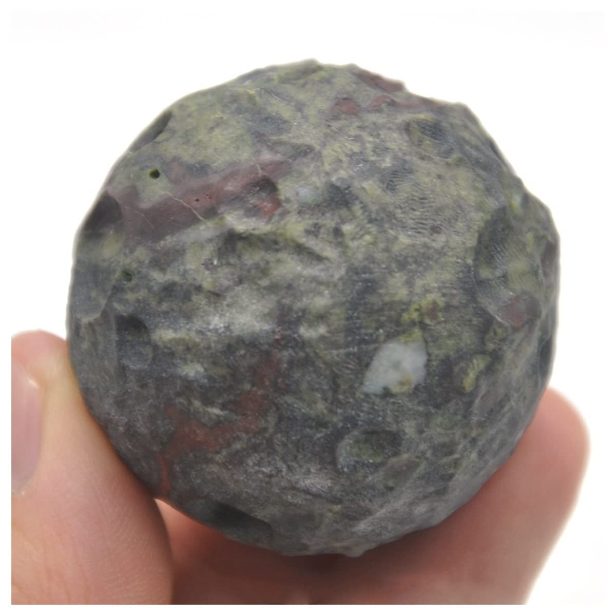 Bola de cristales luna natural un regalo original de jaspe para casa