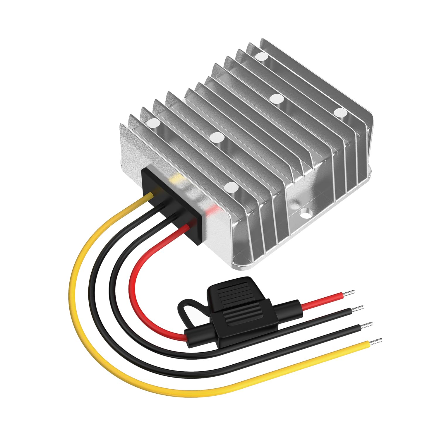 DC Converter 12 V to 24 V, Dc-DC Converter 12 V to 24 V 10 A 240 W with Fuse Waterproof Step Up Converter for Golf Cart LED Light Car Engine Truck Vehicle Boat etc. (DC9-20V Wide Input)