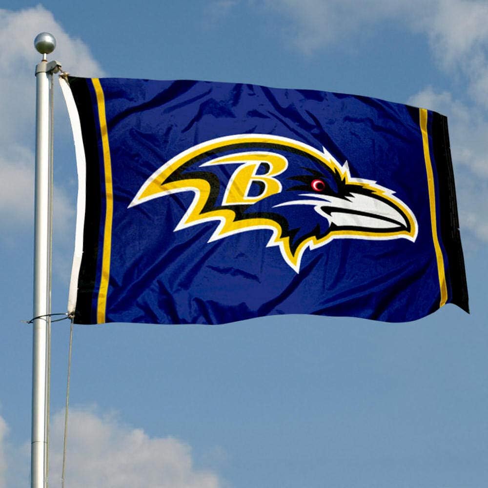 Baltimore Ravens Large 3x5 Flag