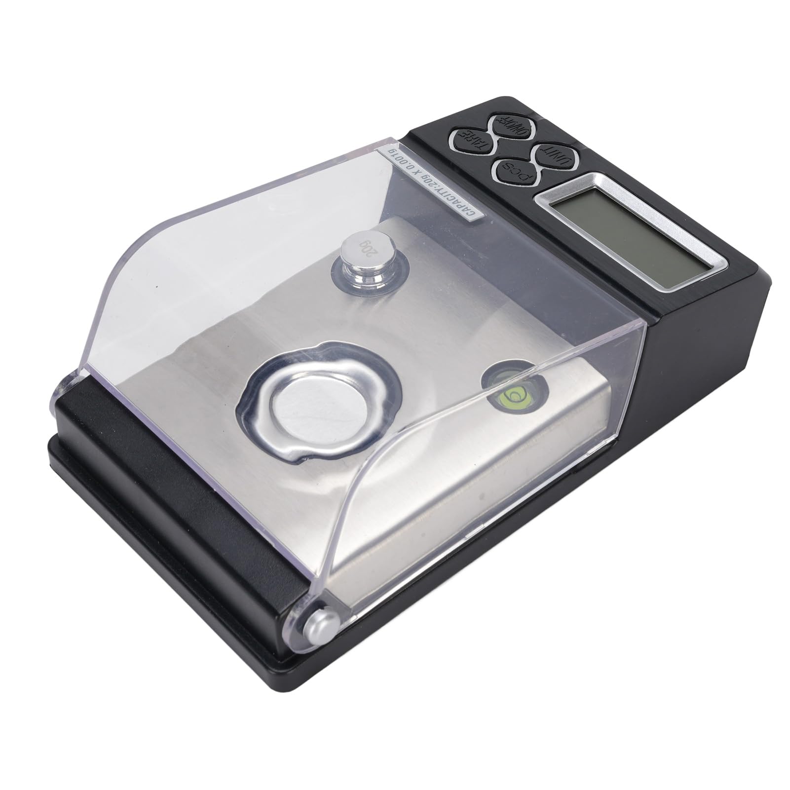 Balance numérique en milligrammes 20 g, 0,001 g, ultra précise, pour bijoux, poudre d'or, avec poids d'étalonnage, balance électronique portable pour chimistes, bijoutiers,