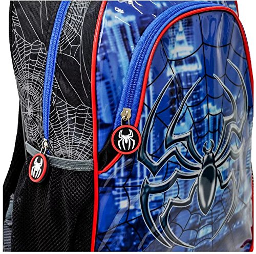 Mochila Escolar Homem Aranha de Rodinhas Spider Seanite