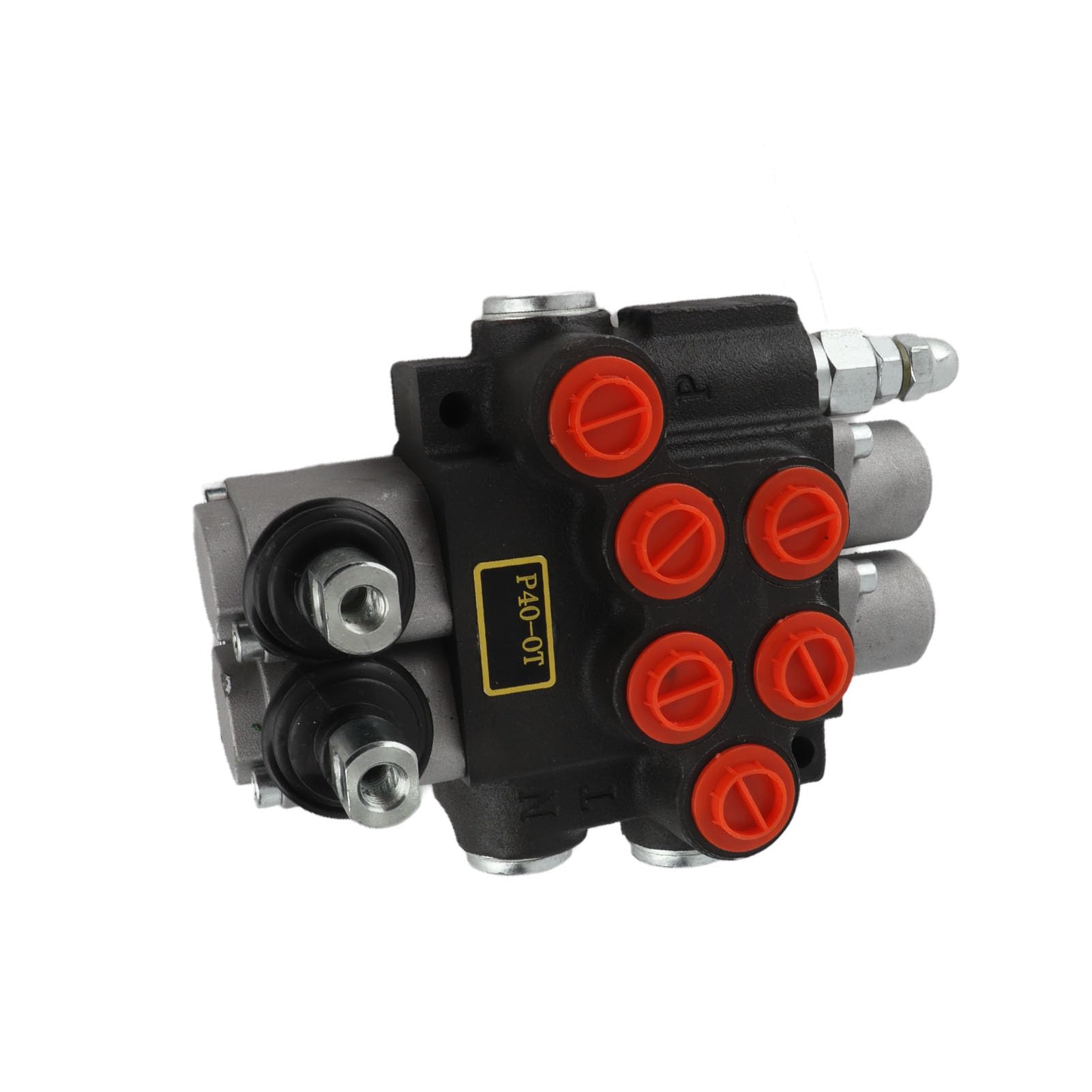 Keenso Zawór Hydrauliczny 2-sekcyjny z Powrotem Sprężynowym