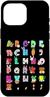 Vista 19 de Cute Alphabet Funny Easter Day ABC Letters Egg Rabbit Case for iPhone 17