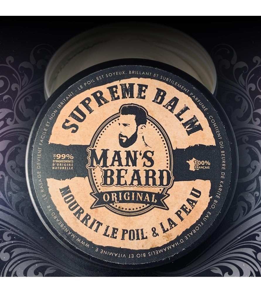 Man's Beard - Baume De Barbe Supreme Balm Fabrication Française 90 ml
