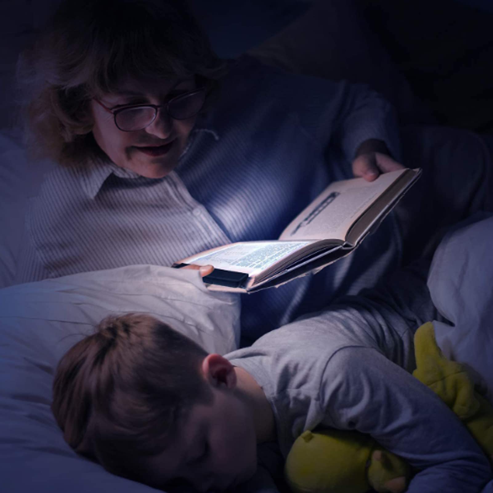 Lampka do czytania LED, oczy chronią panel LED do czytania książki Jasna tablica do czytania w nocy