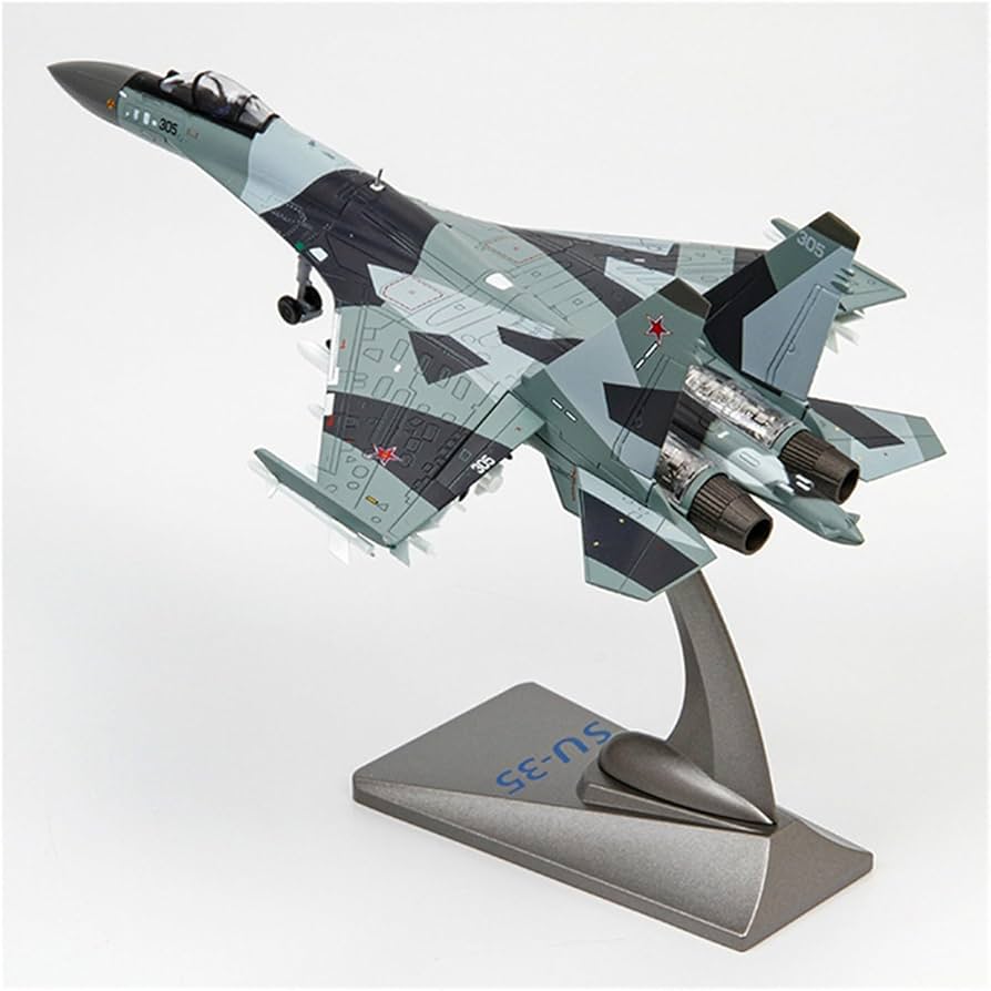Amazon.co.jp: 航空機 1/72 飛行機飛行機モデル Su 35 戦闘機合金金属