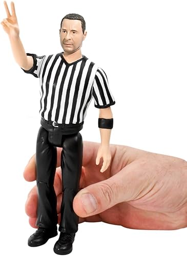Miniatura 4 de Figura de acción árbitro de lucha libre cuenta hasta tres y habla