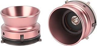 Adaptadores de Cubo Nab de 1 par Material Aleación Aluminio Conectores Dispositivo Apertura Aluminio Adaptadores (Pink)