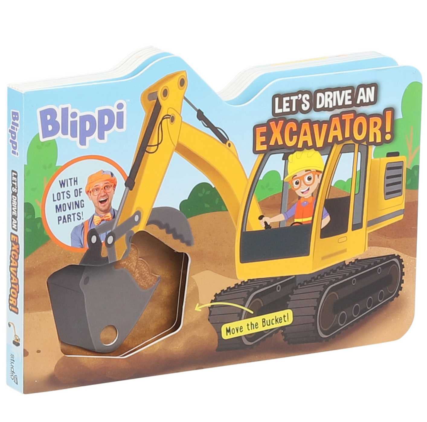 Blippi: Let's Drive an Excavator! (Deluxe Board Book)      Board book – Lift the flap, May 2, 2023