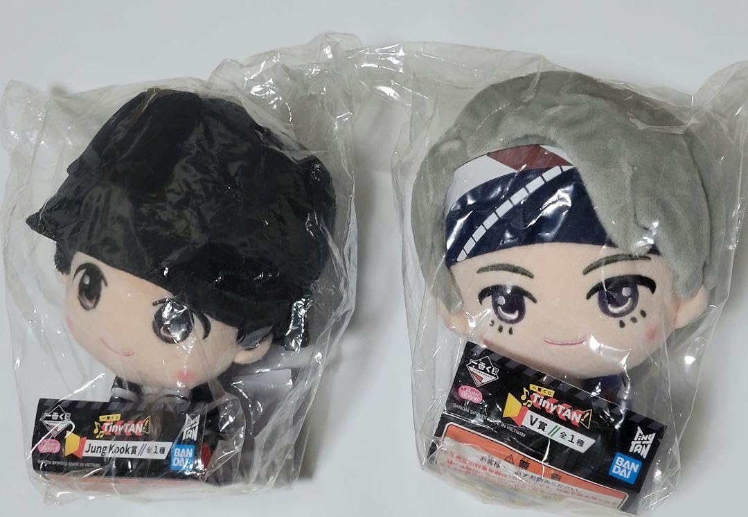 BTS 1番くじ テテ ジョングク Amazon.co.jp: BTS Tiny TAN V JK 一番くじ ぬいぐるみ テテ