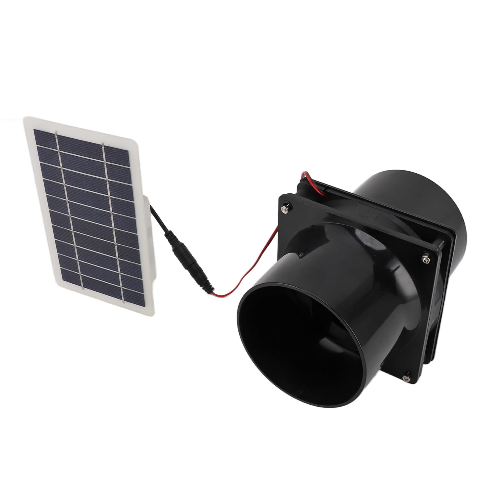 Ventola Solare 10W 12V Per Pannelli - Kit Ventilazione Ad Energia Solare Per Animali - Foto 9