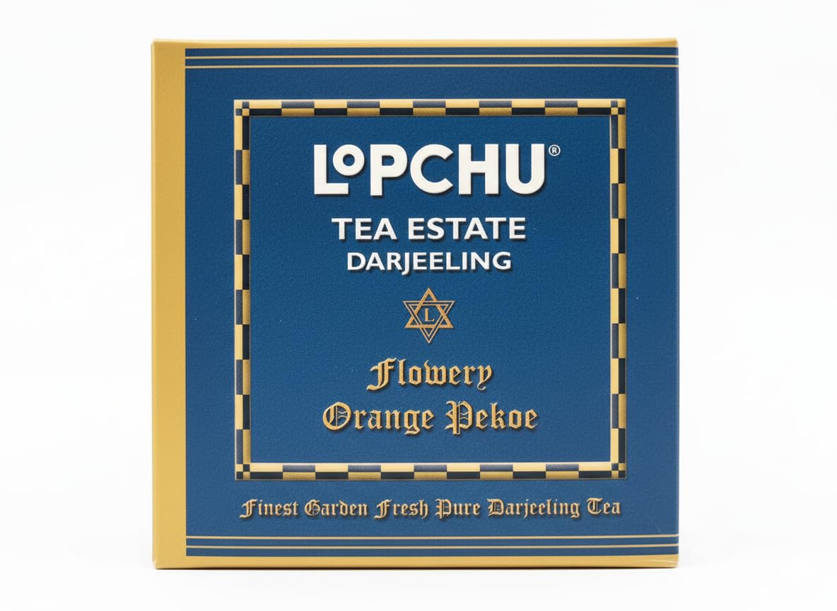 Lopchu Tea Estate Darjeeling Tea - Flowery Orange Pekoe (FOP), 250g Carton-image-24