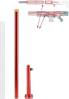 WORKER Stefan Short Darts Upgrade Kit for Nerf N-Strike Longshot CS-6, Zombie Strike Longshot CS-12 and WORKER Terminator Toy Color Red