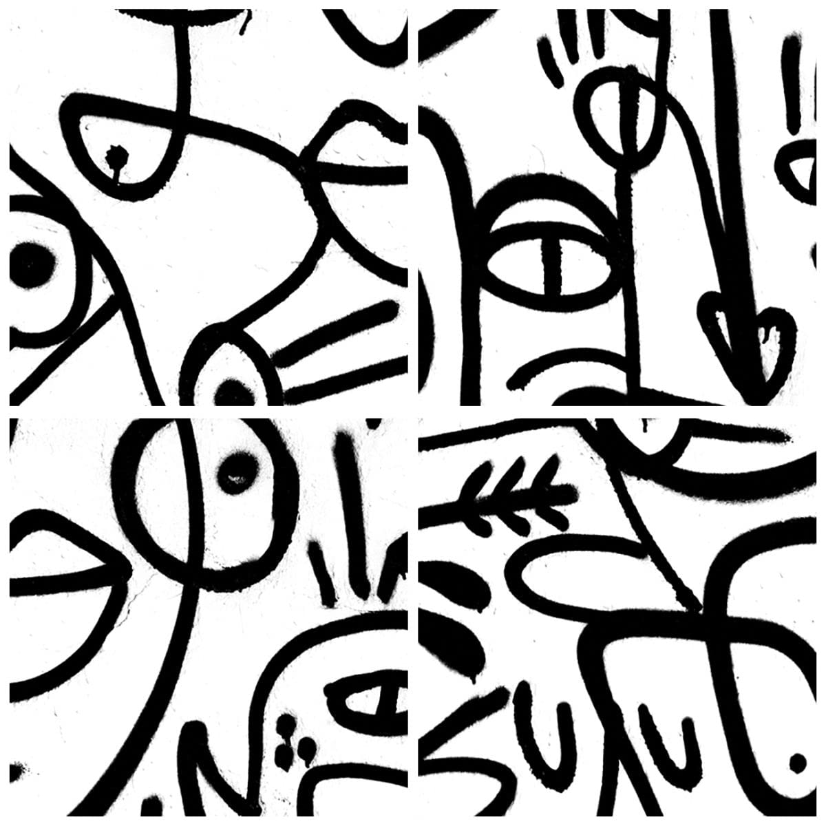 Tableau Sur Verre ARTTOR 160x50cm - Impression Graffiti Moderne - Décoration Murale
