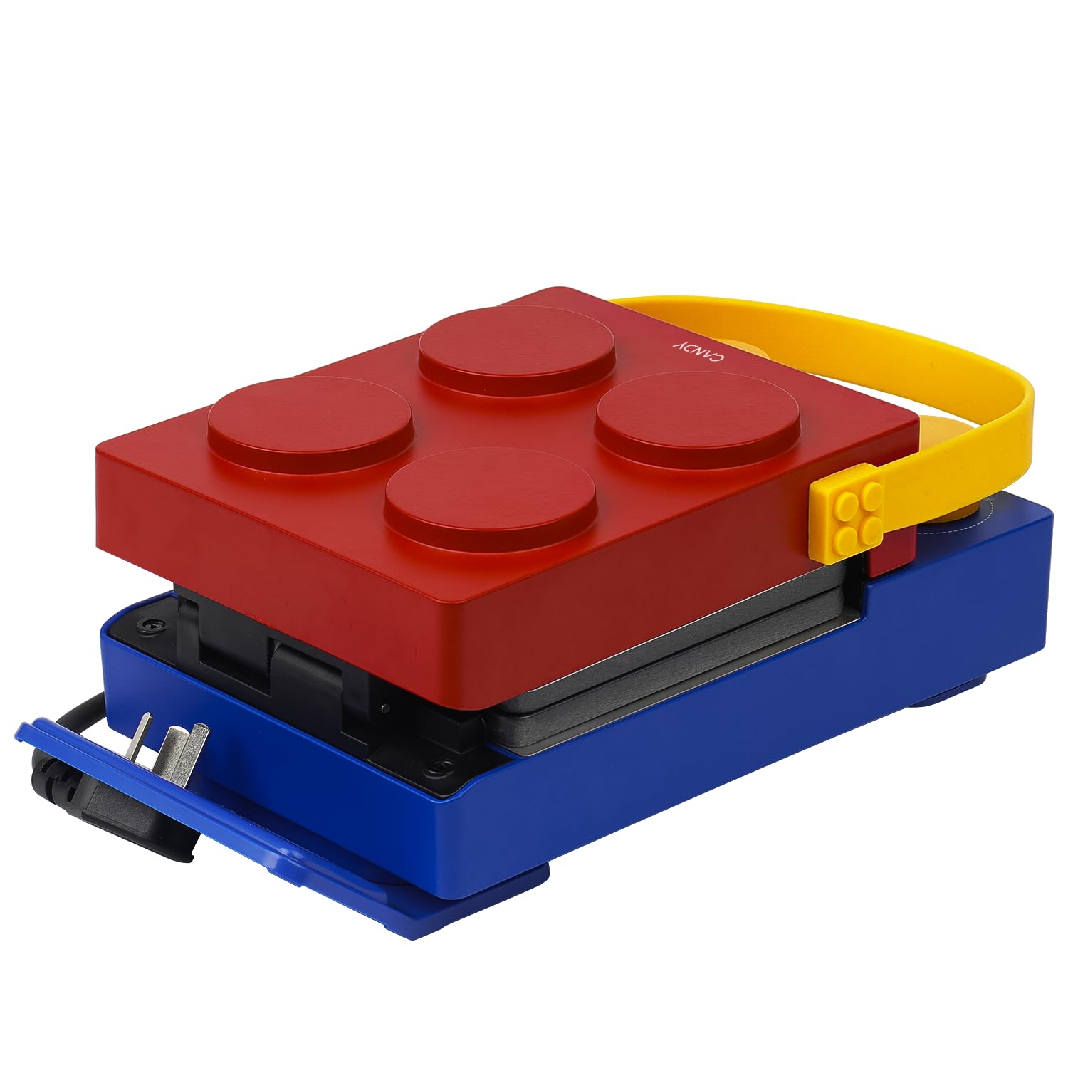 Portable 3-in-1 Breakfast Maker with Interchangeable Plates