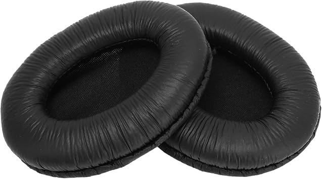 Replacement Earpads for NC60 D333 DR BT50, Softer Leather Ear Cushions Enhance Bass, Comfortable Headset Repair Parts, Easy to Install Headphone Ear Pads